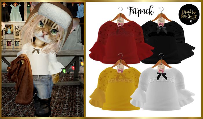 *DB* DINKIES LANA BLOUSE * Fatpack