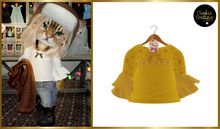 *DB* DINKIES LANA BLOUSE* yellow