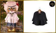 *DB* DINKIES FRANCINE BOHO BLOUSE * black
