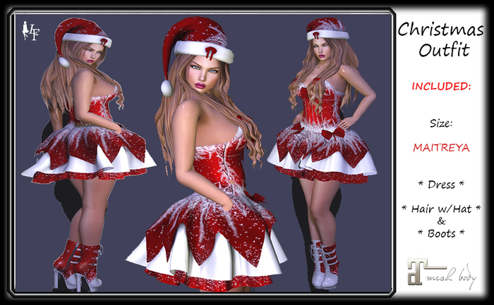 *LF* MERRY CHRISTMAS Outfit_2/MAITREYA