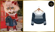 *DB* DINKIES HOLLY SWEATER* navy