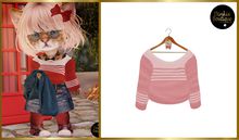 *DB* DINKIES HOLLY SWEATER* blush