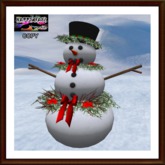 Christmas - Ornate Snowman