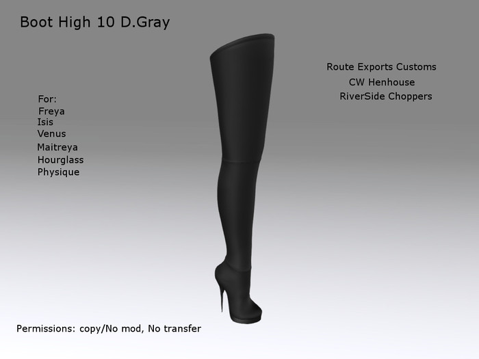 [REC] -Boot High 10 Gray -BOX