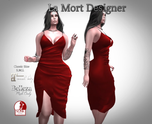 LM - Dress La Mort  - RED