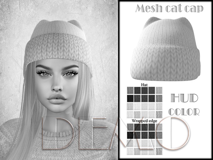 InStyle -WIinter Hat Fatpack - HUD color - DEMO