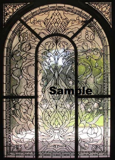 Victorian Window Texture CM