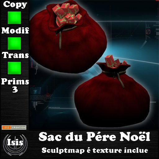 Sac du Pere Noel Full Perm