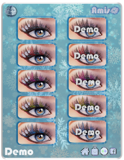 [Amis] Lashes - Glitter Collection DEMO (Wear)
