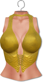 [[ Masoom ]] Roxy Top-  Yellow -ADD-