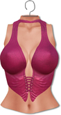 [[ Masoom ]] Roxy Top-  Pink -Lara, Legacy Body, Freya and Hourglass-