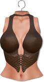[[ Masoom ]] Roxy Top-  Brown -Lara, Legacy Body, Freya and Hourglass-