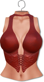 [[ Masoom ]] Roxy Top-  Red -Lara, Legacy Body, Freya and Hourglass-