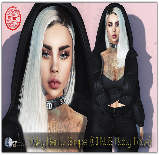 [Detox Shape] Vicky Bento Shape (GENUS Baby Face)