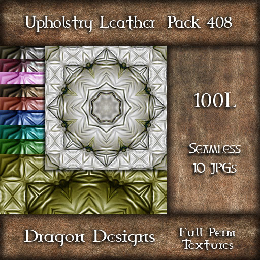 Dragon Designs Seamless Leather Texture - 408