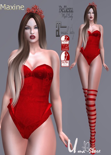 Chistmas Lingerie Maxine