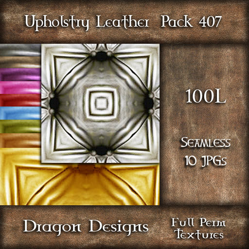 Dragon Designs Seamless Leather Texture - 407