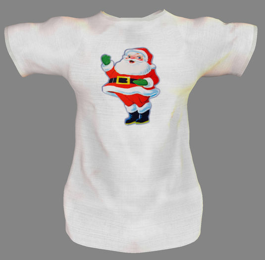 Fortune Santa Waving T