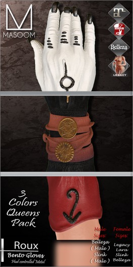 [[ Masoom ]] Roux Bento QUEENS Pack -Belleza Jake-