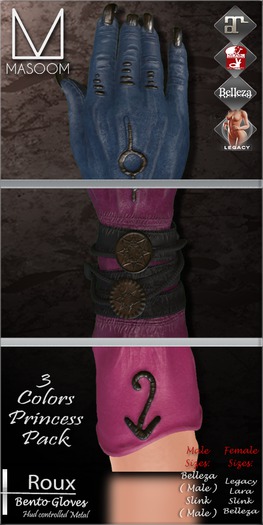 [[ Masoom ]] Roux Bento PRINCESS Pack {Belleza Jake}