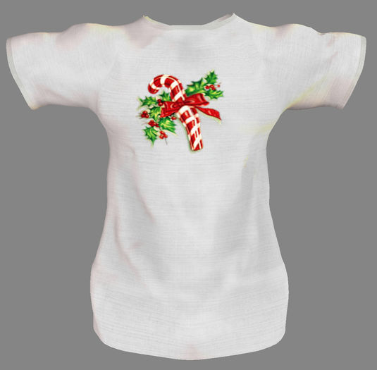 Fortune Candy Cane T