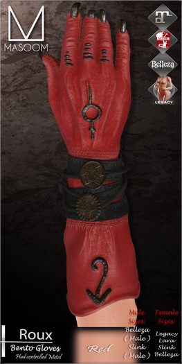 [[ Masoom ]] Roux Bento Red {Belleza Jake}