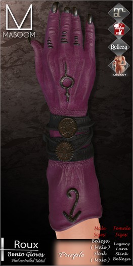 [[ Masoom ]] Roux Bento Purple {Belleza Jake}