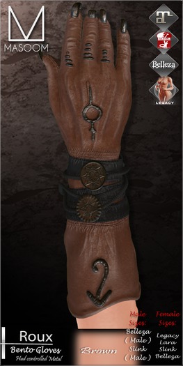 [[ Masoom ]] Roux Bento Brown FEMALE