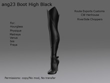 [REC] -ang23 Boot High Black -BOX