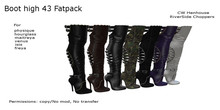 [CW] -Boot high 43 fatpack-BOX