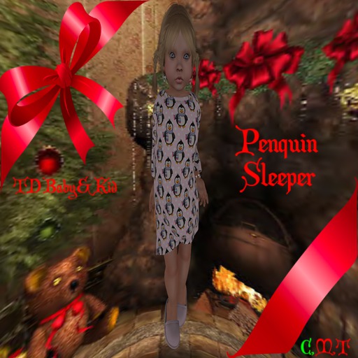 {Kid'z Kraze} TD ~ Penquin Sleeper (Lt. Pink)