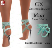 [CX] Sinister Summer - Heels - Mint (S)
