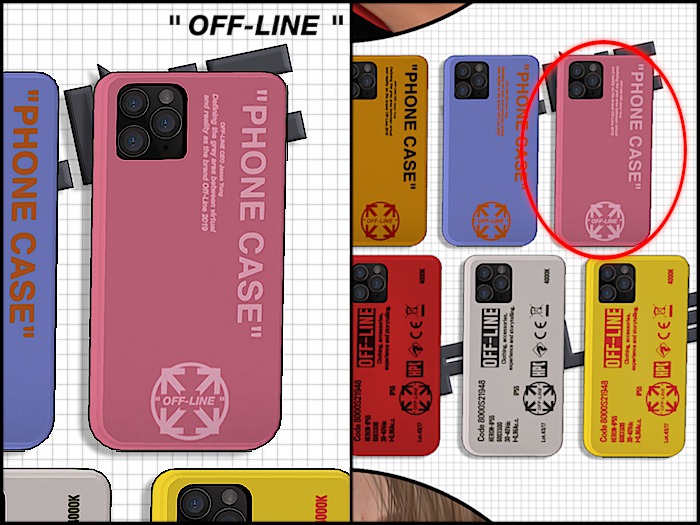 "Offline" -Telefon 1 - Pink