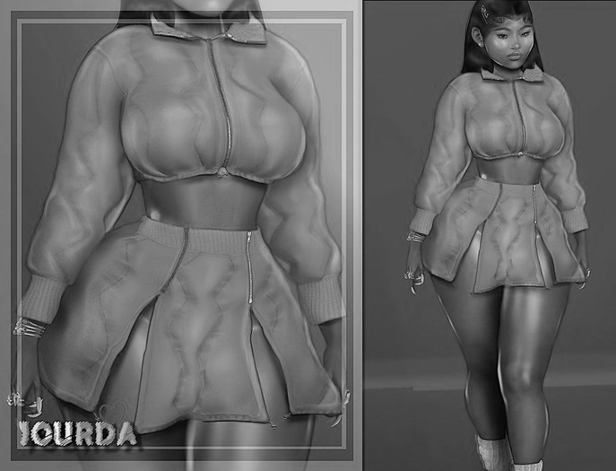 DEMO Jourda x Chun Li Bomber Set
