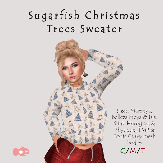 Sugarfish - Trees Christmas Sweater