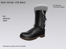 [REC] -Boot Winter 195 Black -BOX