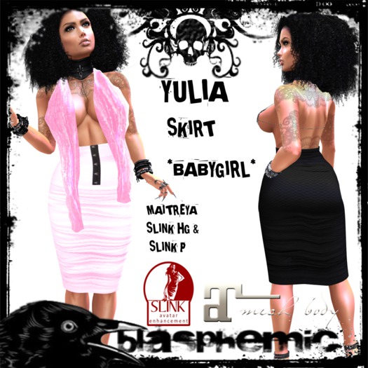 BLASPHEMIC - YULIA SKIRT - BABYGIRL (boxed)