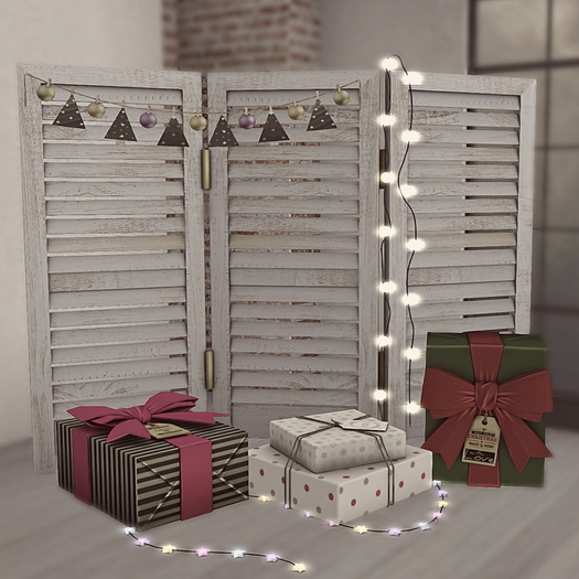 LpOca  Privacy Screen /Christmas
