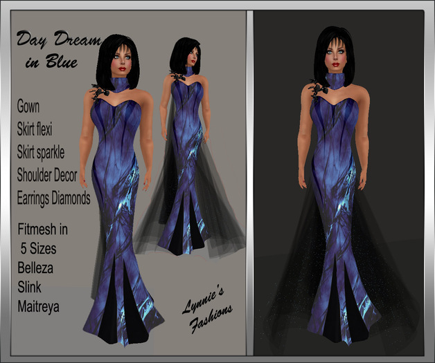 DAY DREAM IN BLUE FRACTAL UNPACK