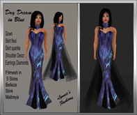 DAY DREAM IN BLUE FRACTAL UNPACK