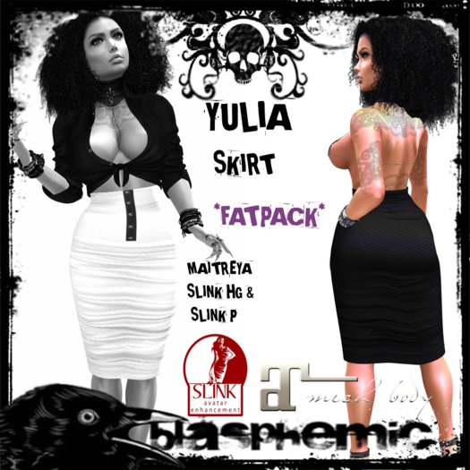 BLASPHEMIC - YULIA SKIRT - FATPACK (boxed)