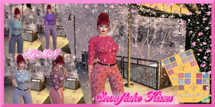 F.G.M.N/Snowflake Kisses Top & Pants