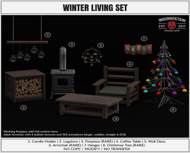 [IK] Winter Living - 08. Christmas Tree - RARE (boxed)
