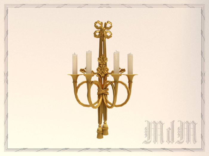 Chambre de la Reine - Sconce