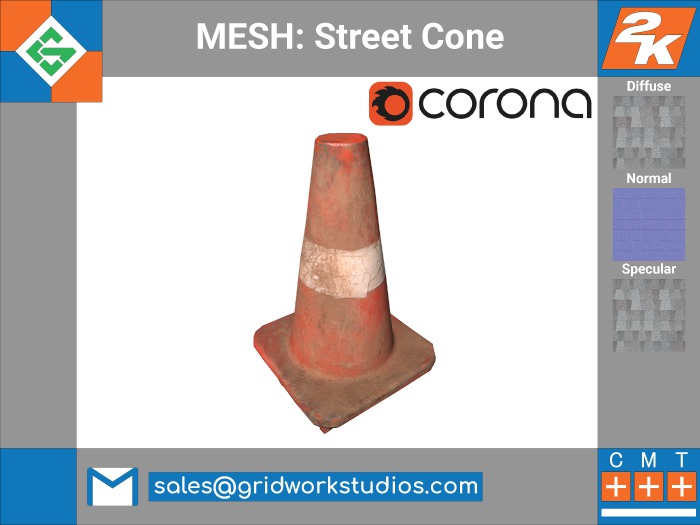 [ G.W.S. ] MESH: Street Cone