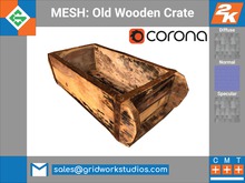 MESH: Old Wooden Crate