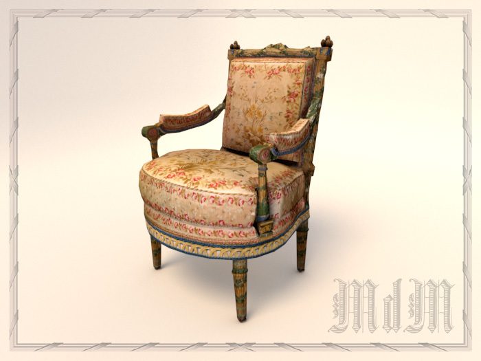 Chambre de la Reine - Armchair (PG)