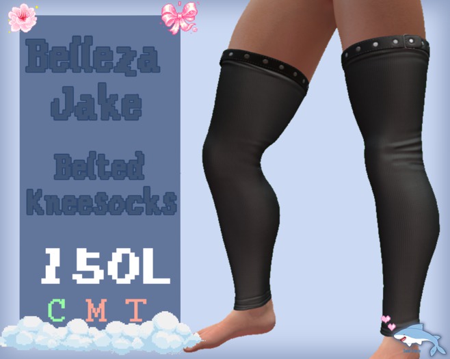Belleza Jake Belted Kneesocks [Zom]