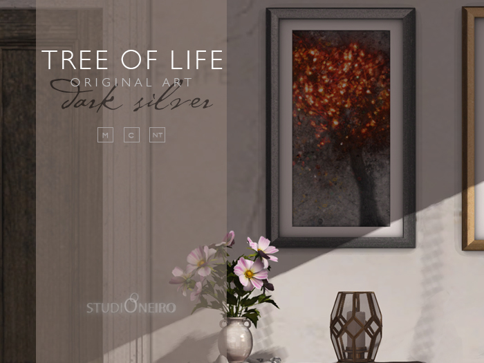 :studiOneiro: Tree of life c(silver) /wallart