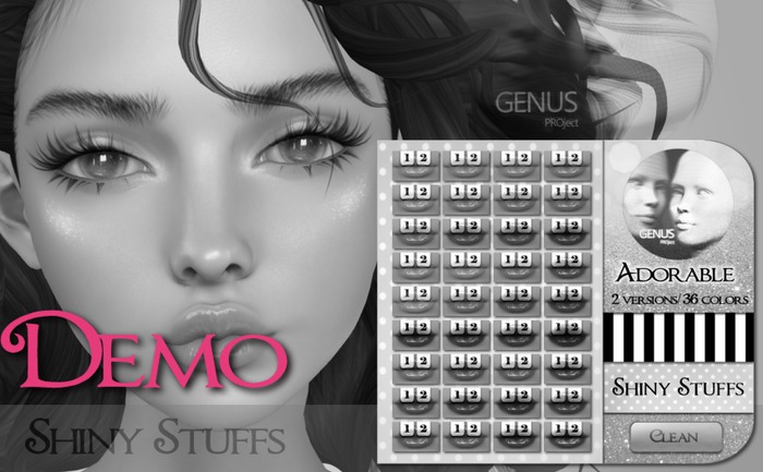 ~Shiny Stuffs~ Genus Adorable DEMO (add me)